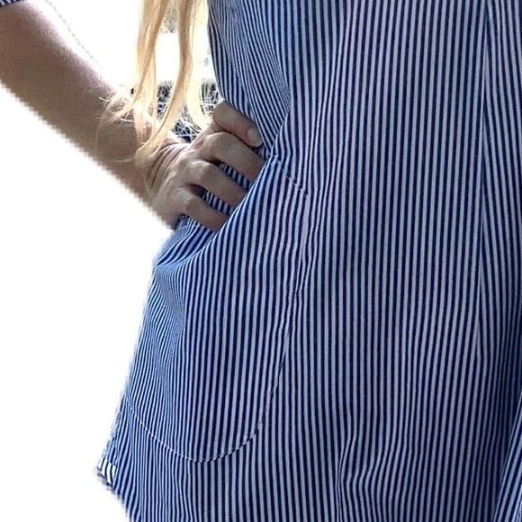 NWT💕Les Canebiers Navy Blue Striped Summer… - Picture 5 of 5
